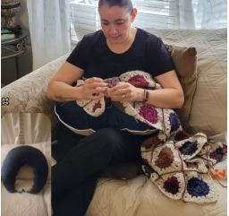 Uso del producto en sofá